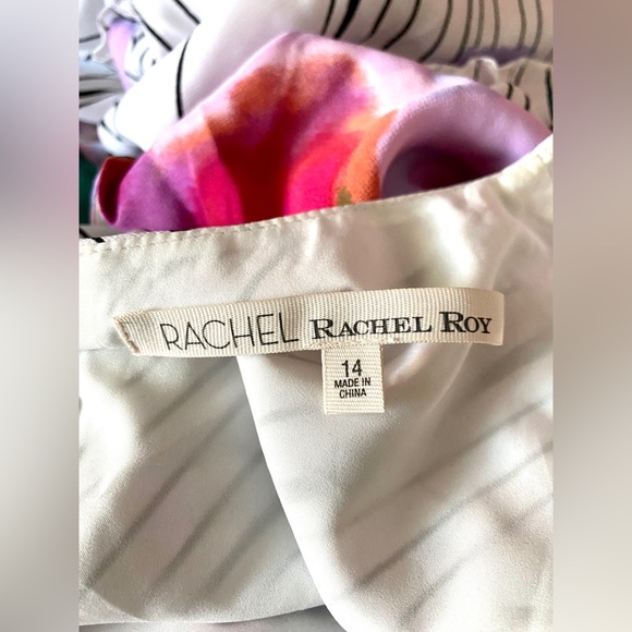 FUN Gorgeous Maxi Dress WEAR A PAINTING 🥰 Artsy elegant Flowy Floral 14 Rachel - Picture 7 of 9